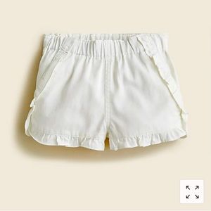 jcrew ruffle shorts